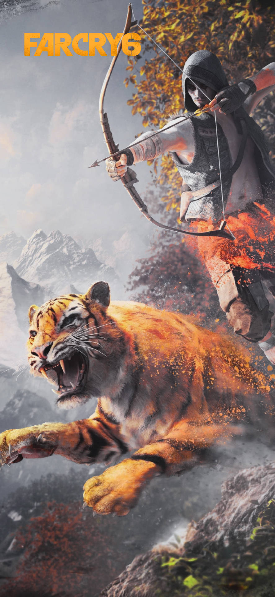 Archer And Tiger Far Cry Iphone Background