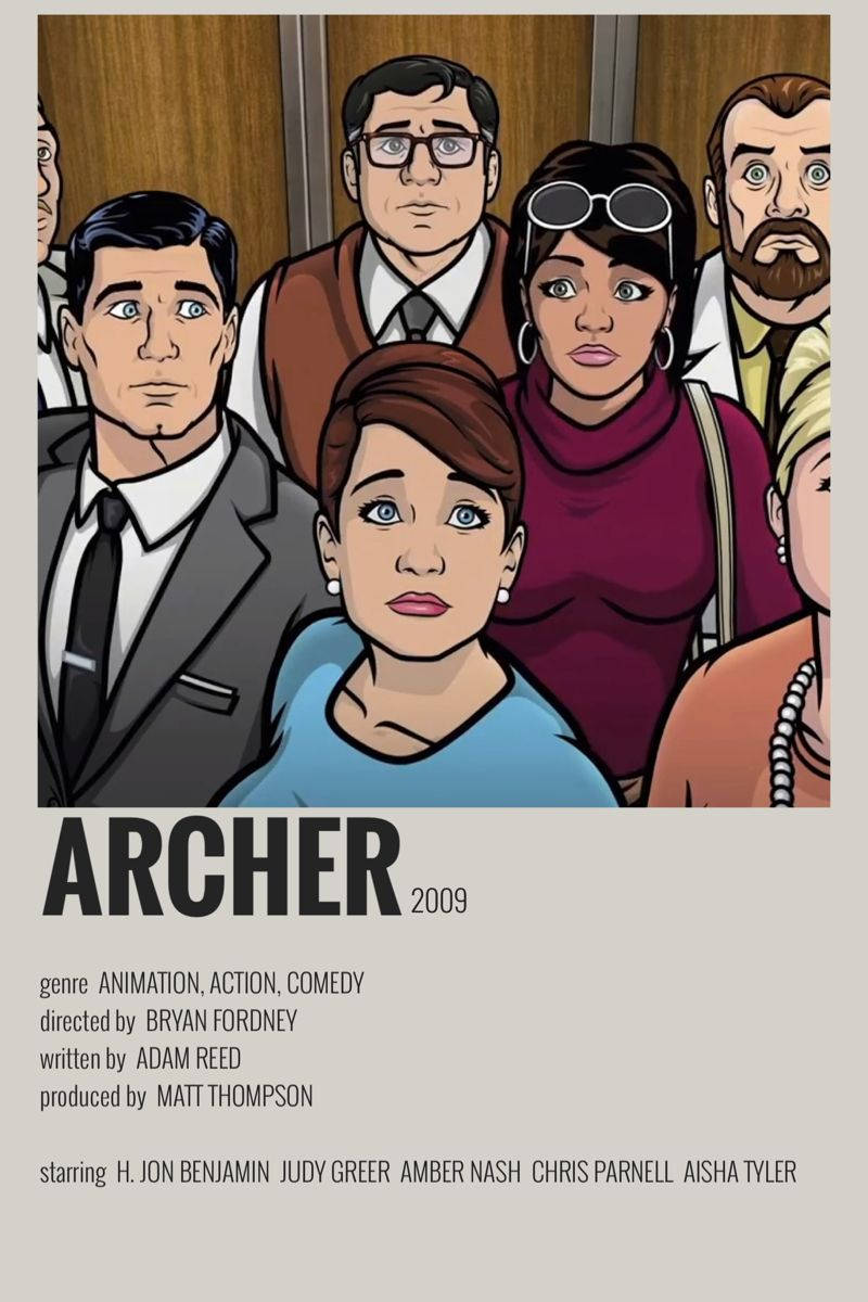 Archer Cool Animated Poster Background