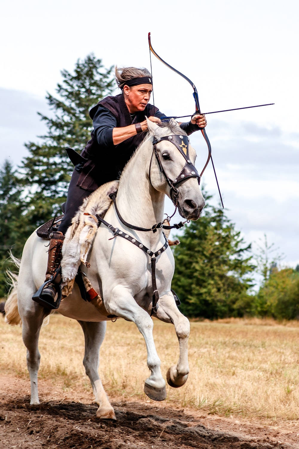 Archer On White Horse