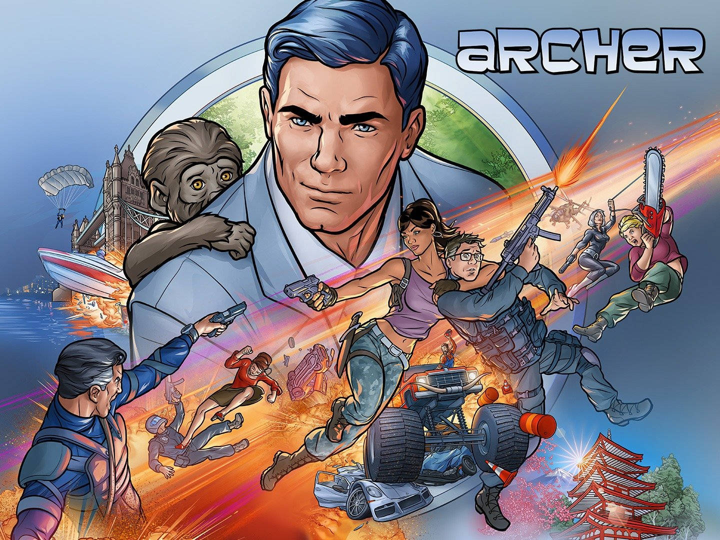 Archer Season 12 Poster Background