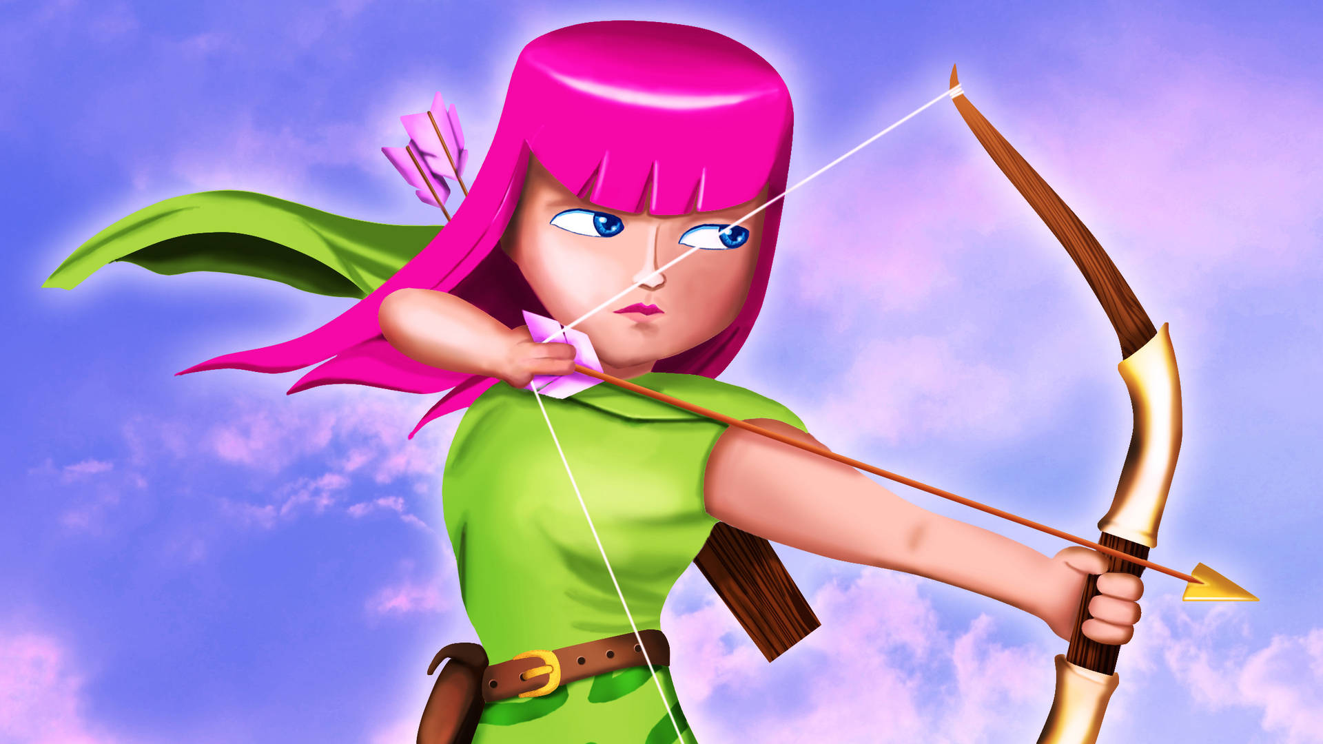 Archery Clash Of Clans Background