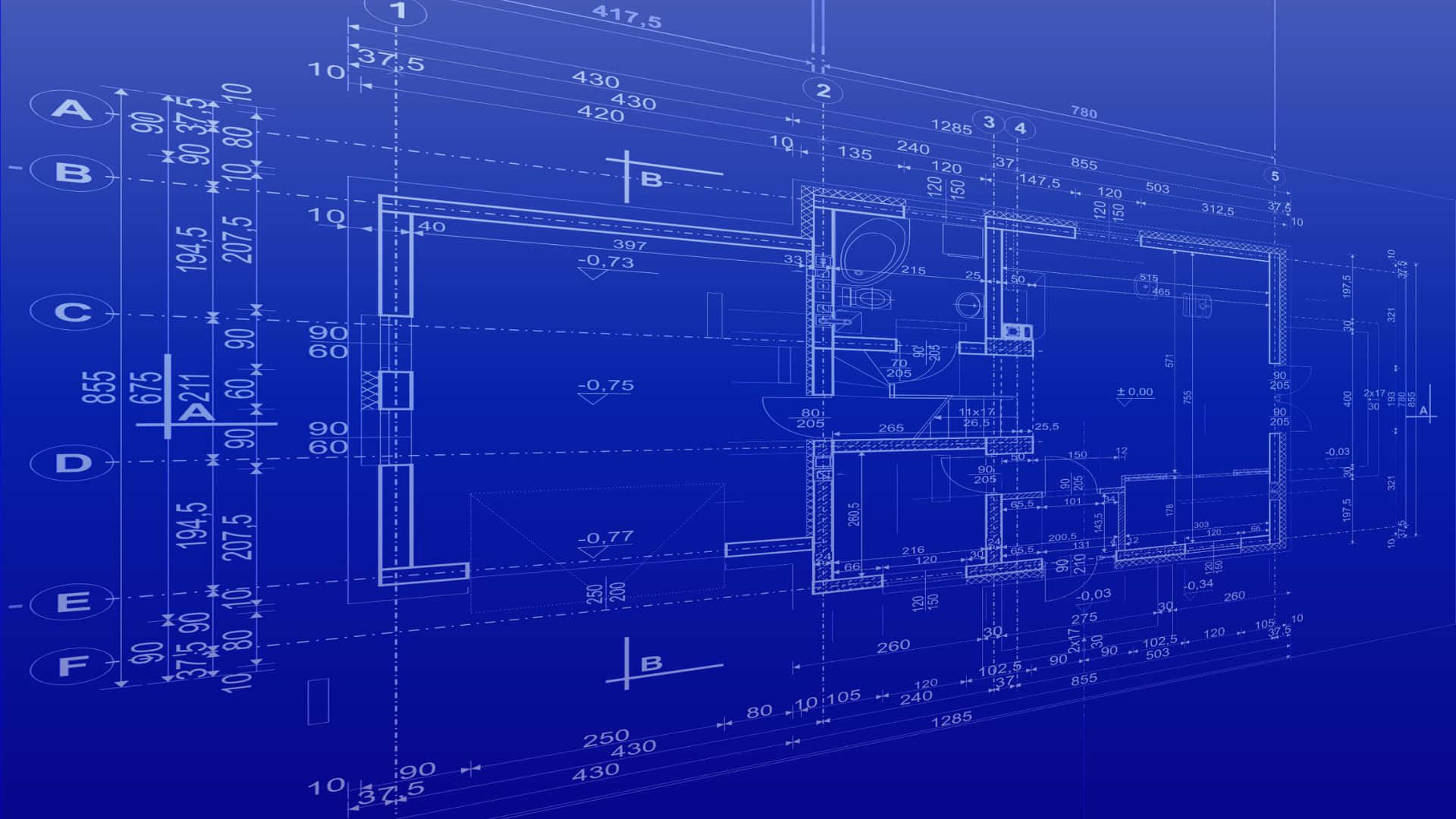 Architectural Blueprint Design Background