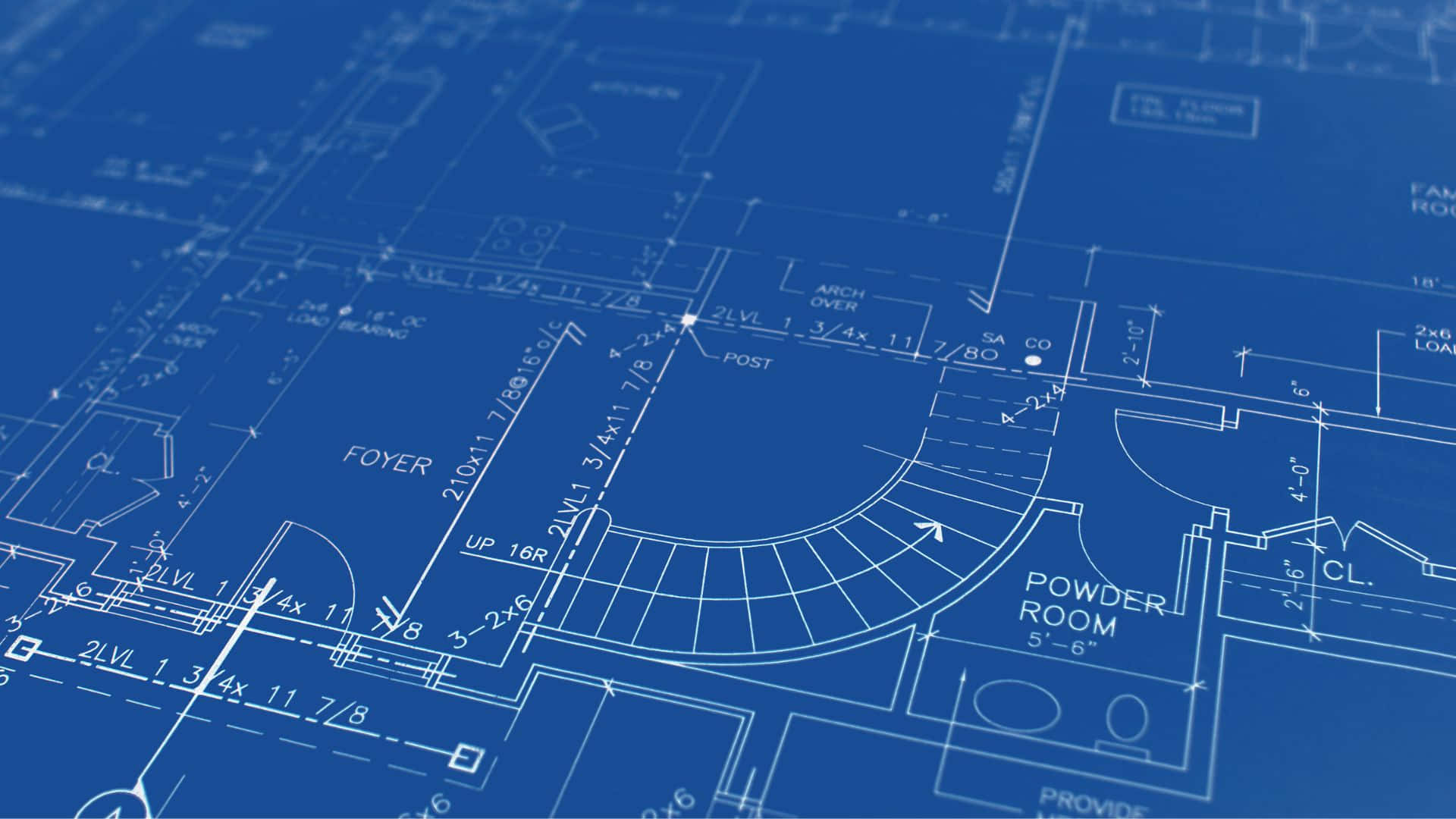 Architectural Blueprint Design Background