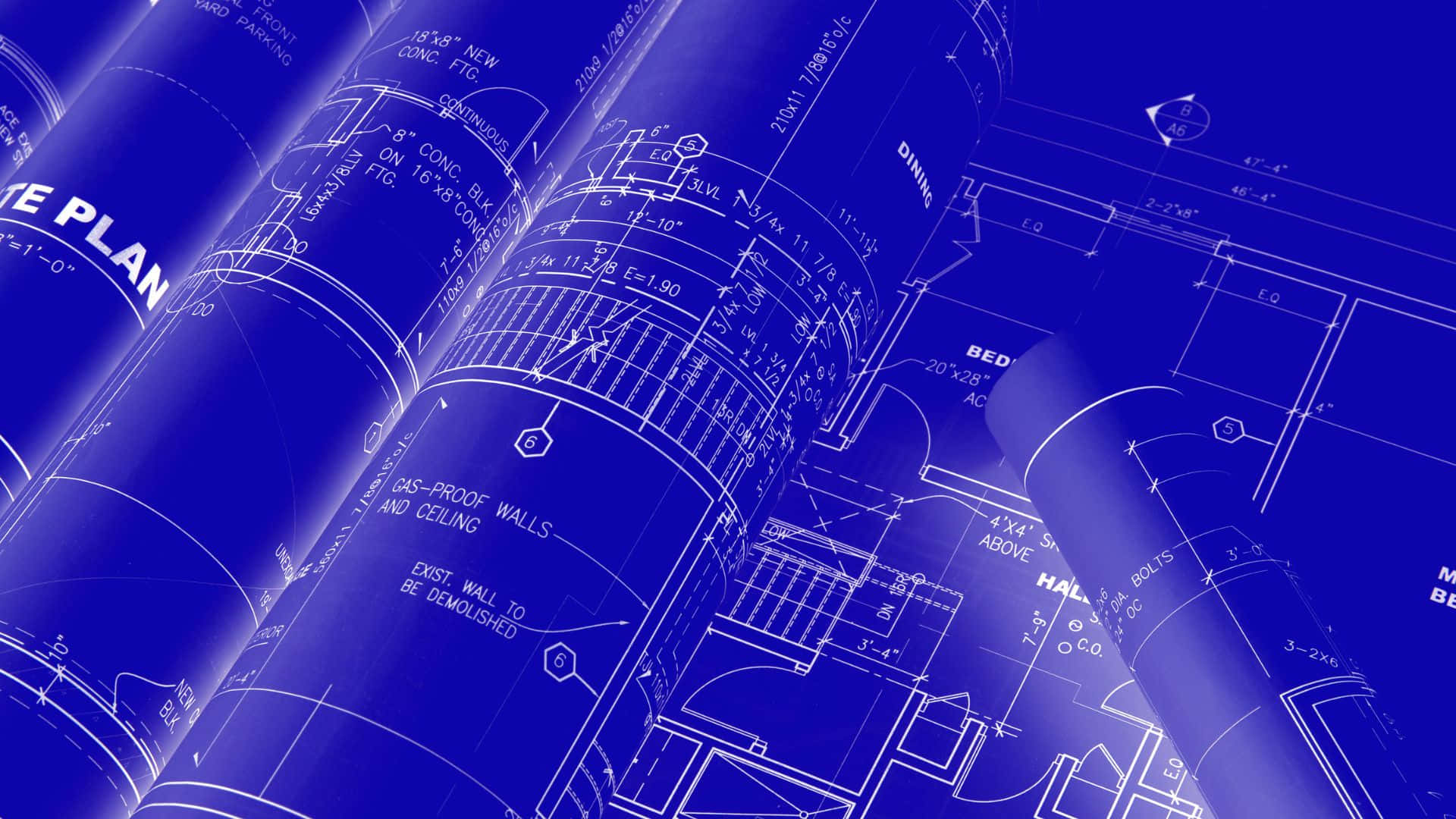 Architectural Blueprint Design Background