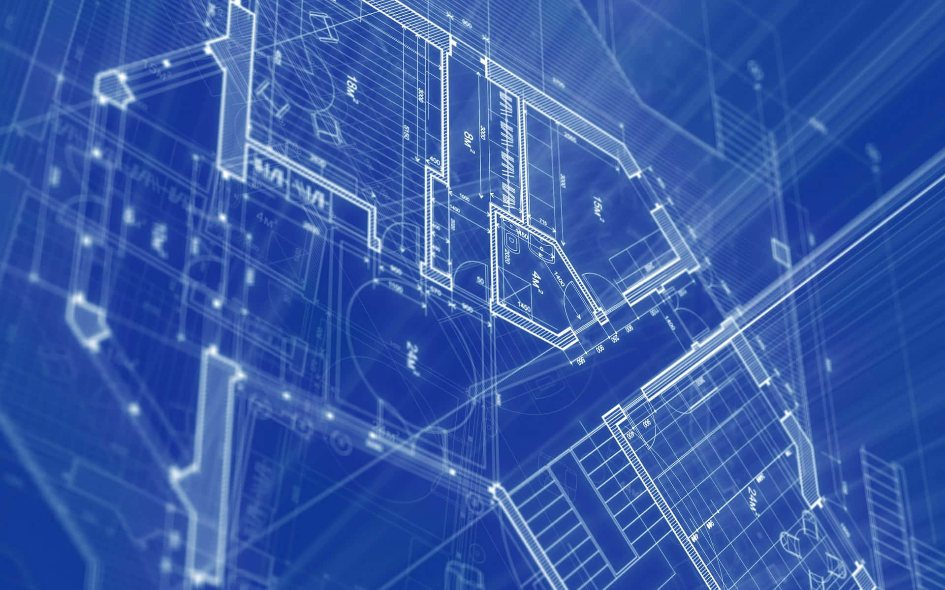 Architectural Blueprint Design Background