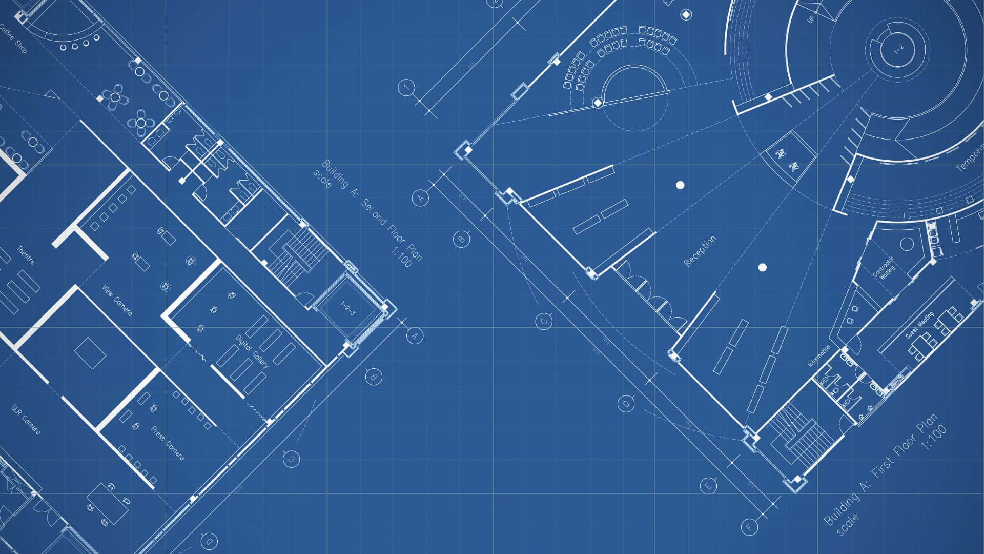Architectural Blueprint Design Background