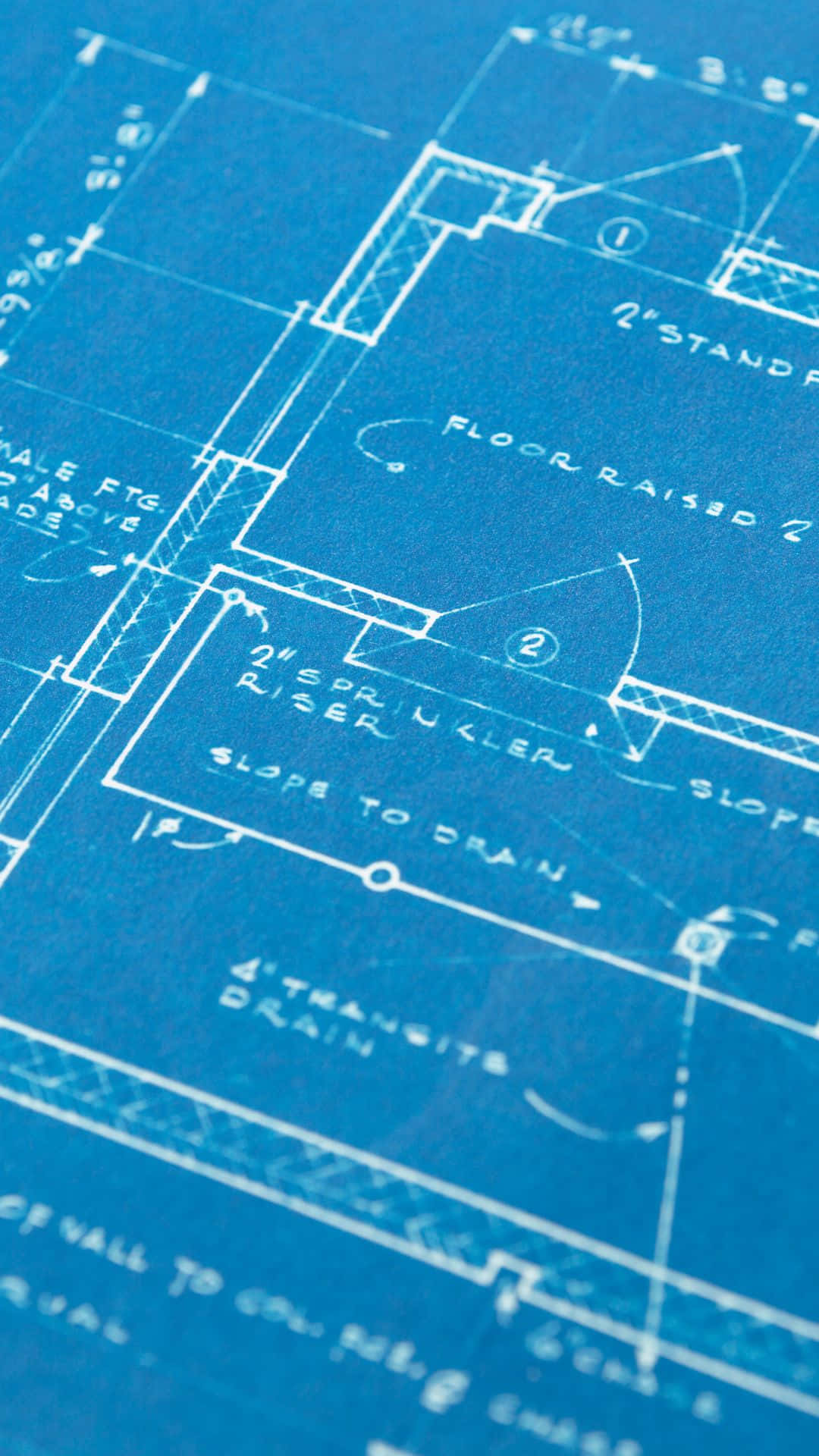Architectural Blueprint Detail Background