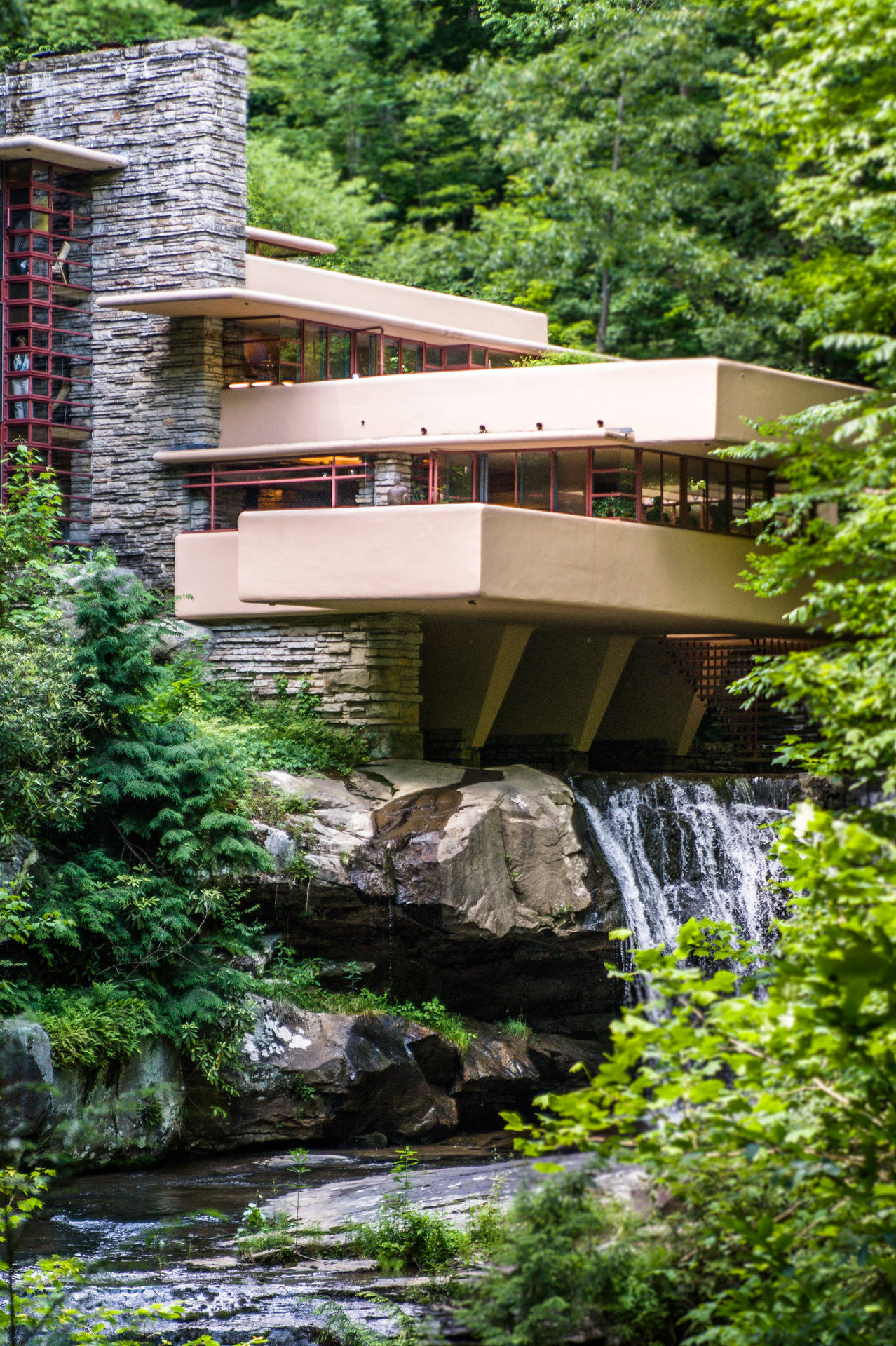 Architectural Masterpiece - The Falling Water House.