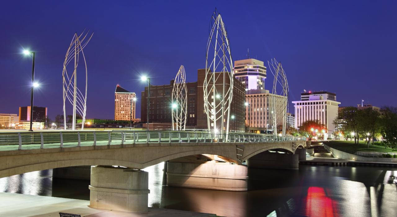 Architectural Structure In Wichita Background