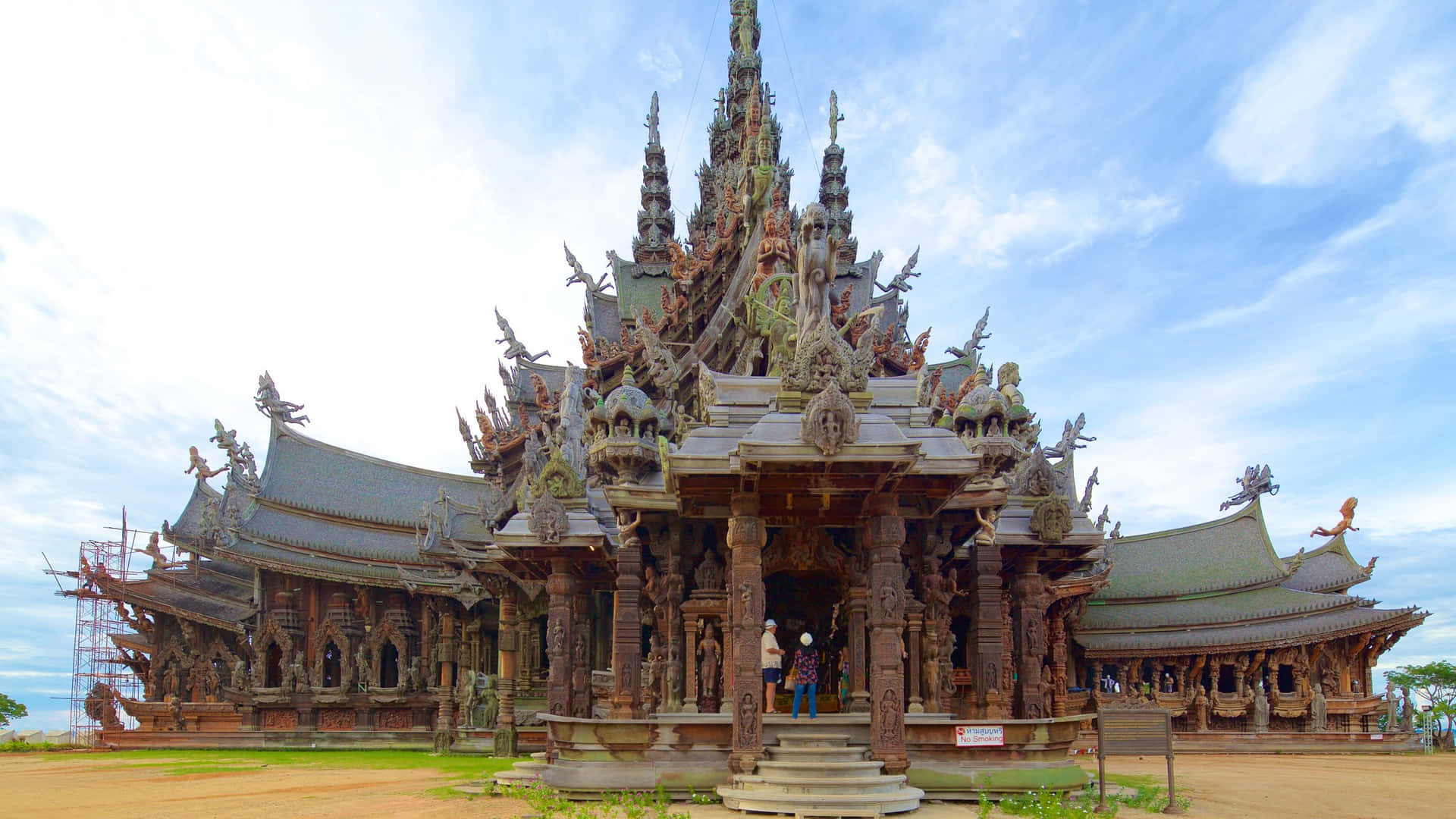 Architecture Of The Sanctuary Of Truth Desktop Background