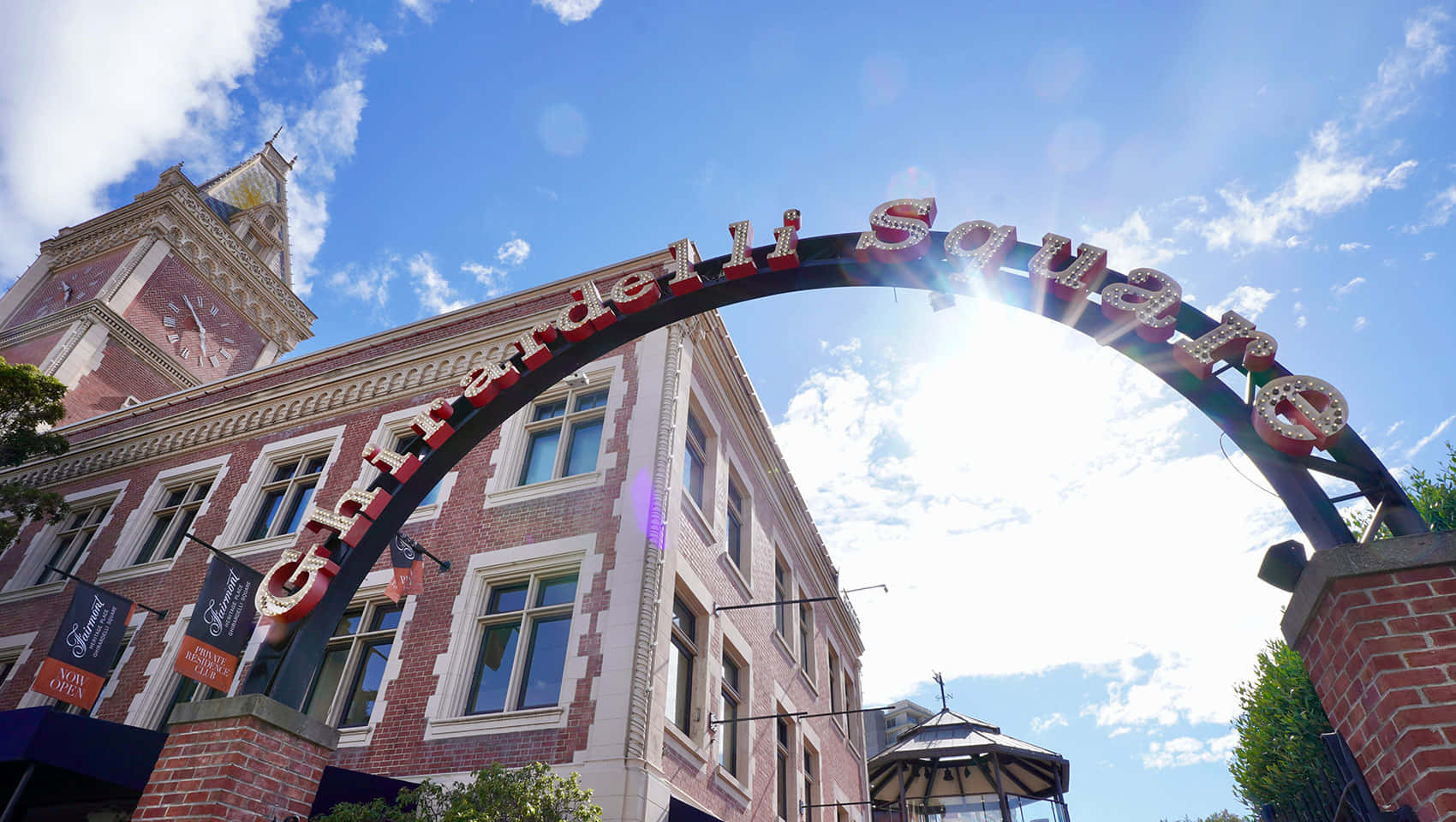 Archway Entrance To Ghiradelli Square