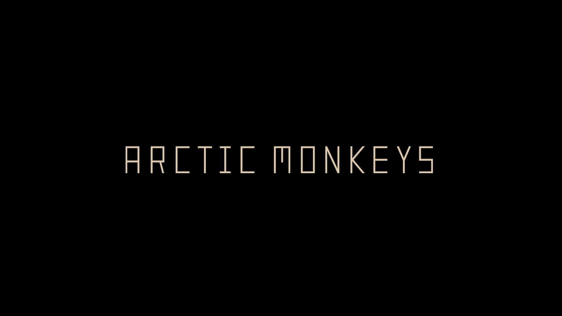 Arctic_ Monkeys_ Band_ Name_ Text Background
