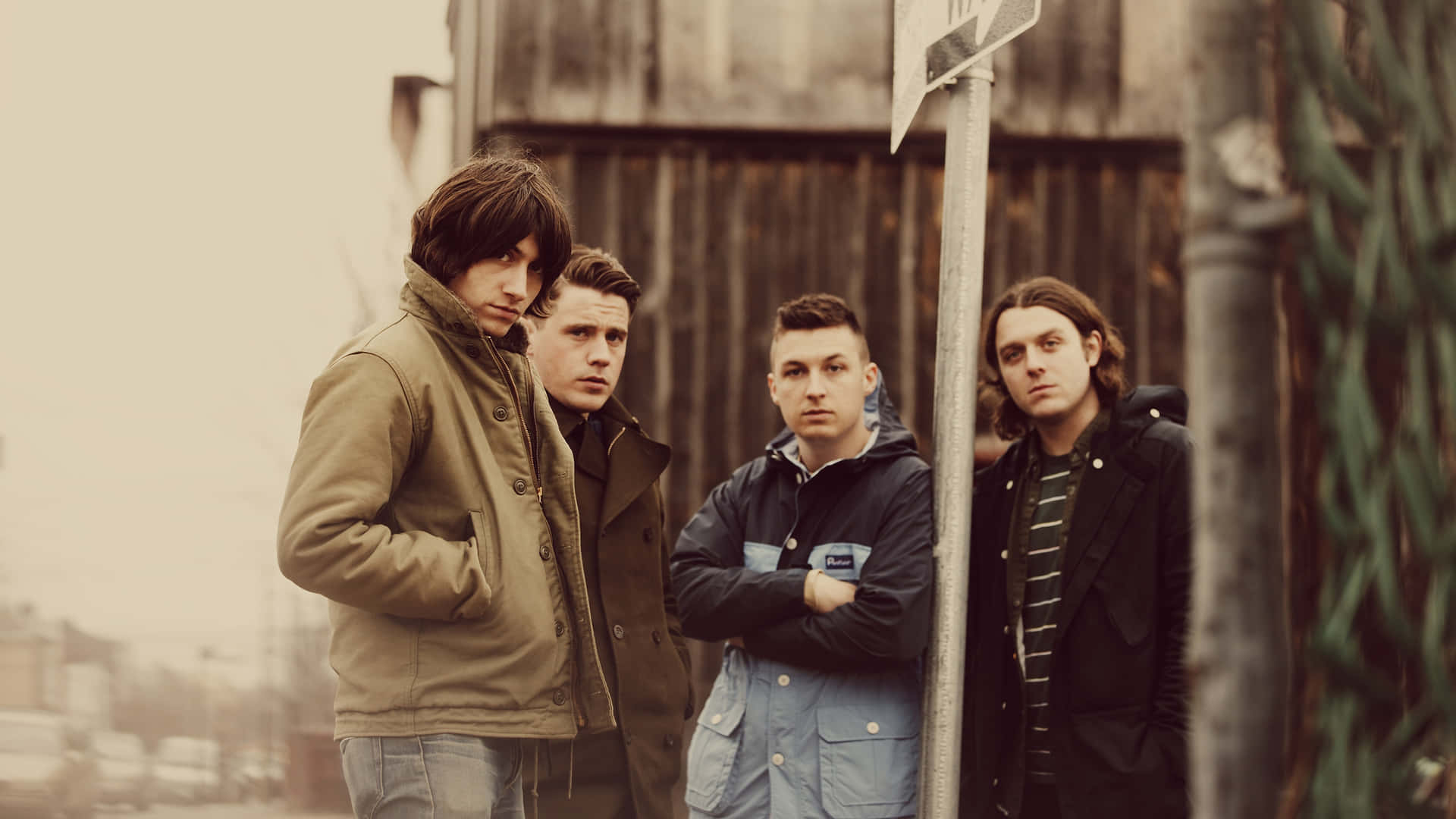 Arctic Monkeys Band Urban Backdrop.jpg Background