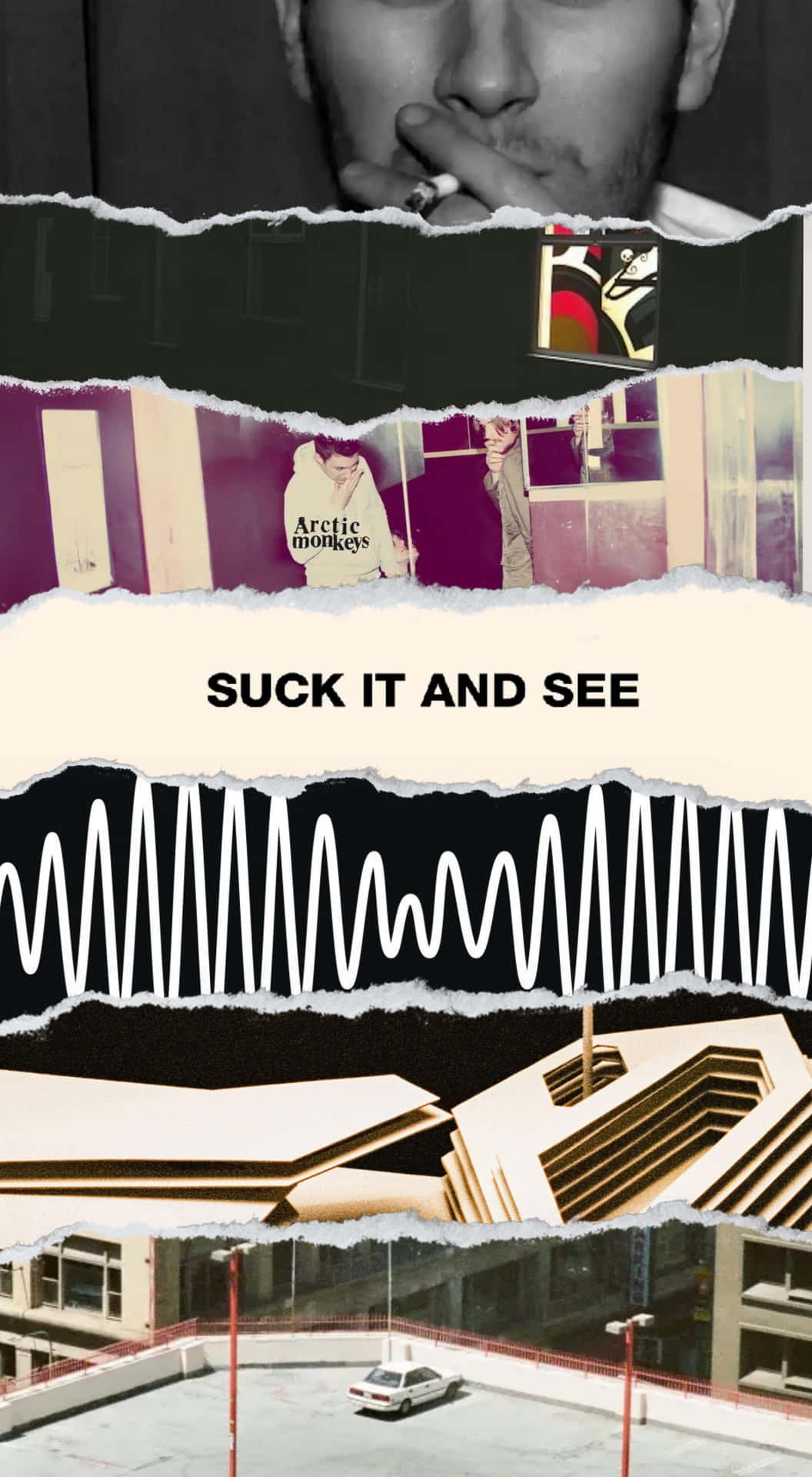 Arctic Monkeys Suck It And See Collage