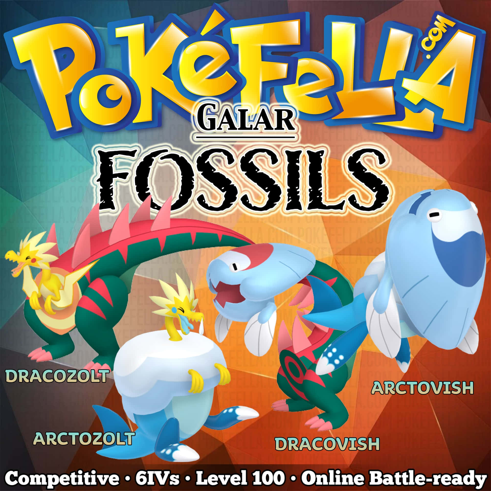 Arctovish And The Fossil Pokemons