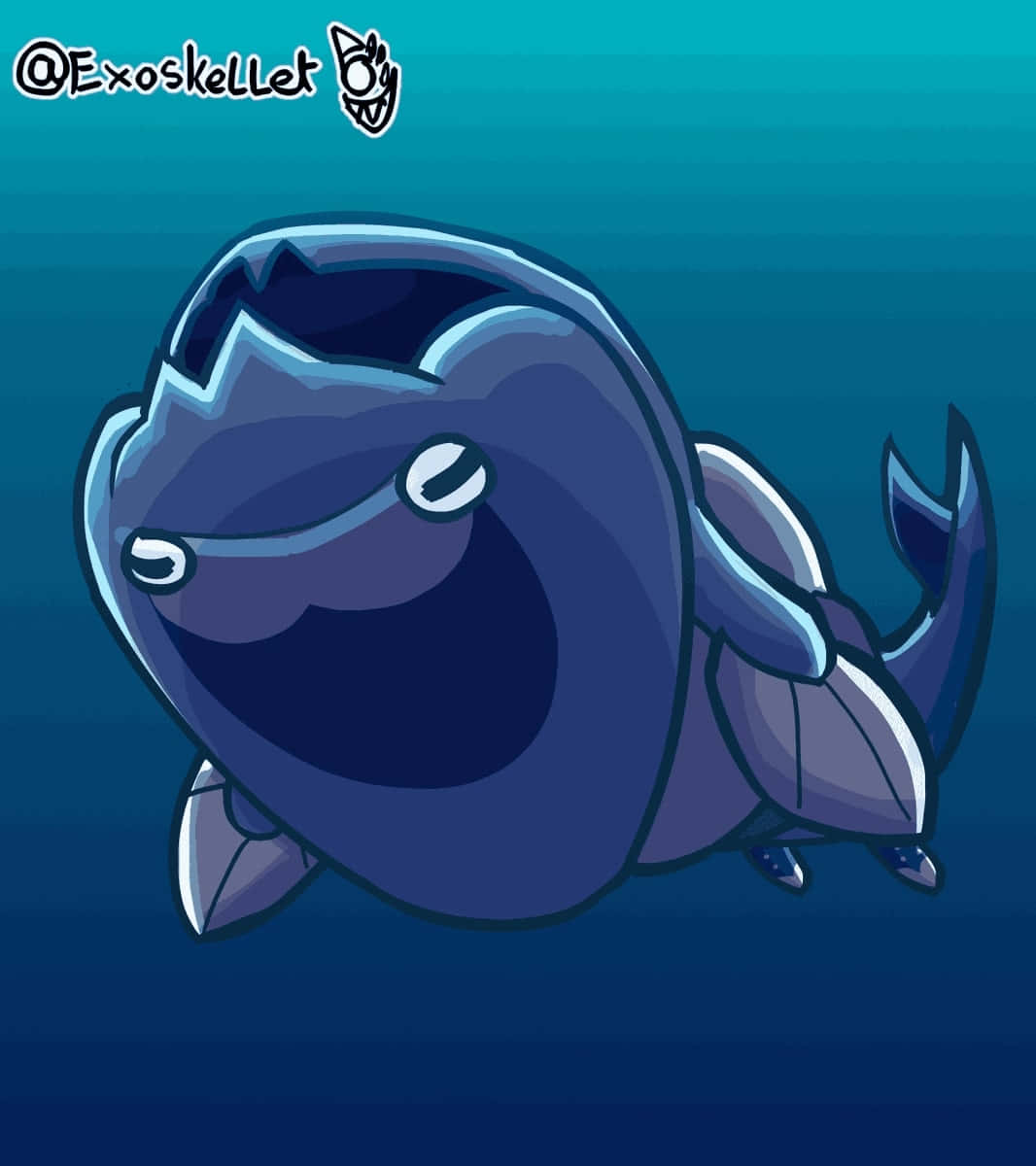 Arctovish In A Battle Stance - The Legendary Ice-type Pokémon In Action Background
