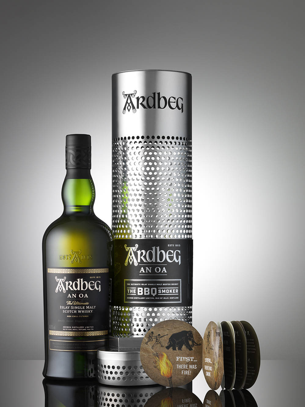 Ardbeg An Oa Whisky Bbq Smoker Edition Background