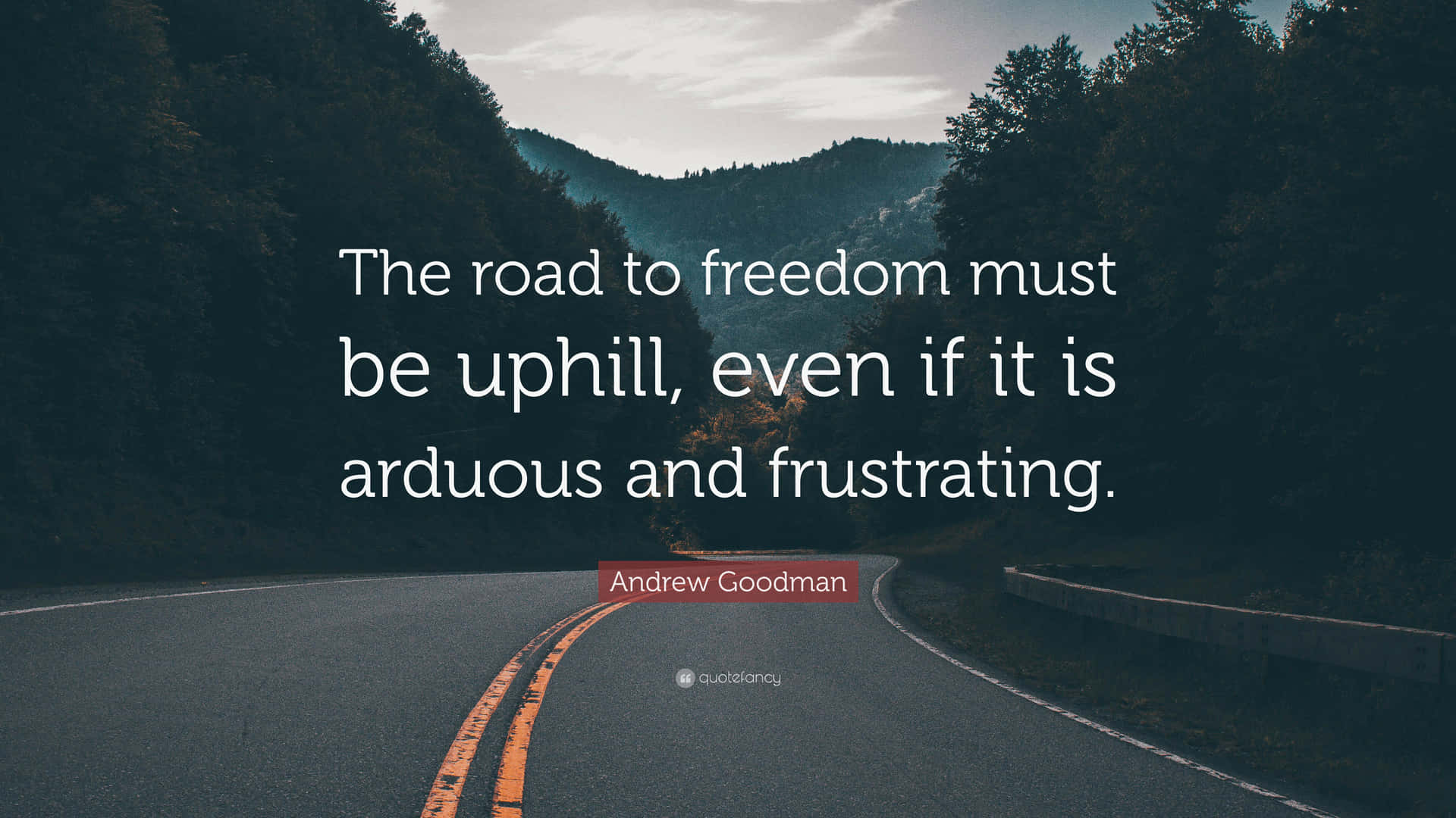 Arduous Road To Freedom Background