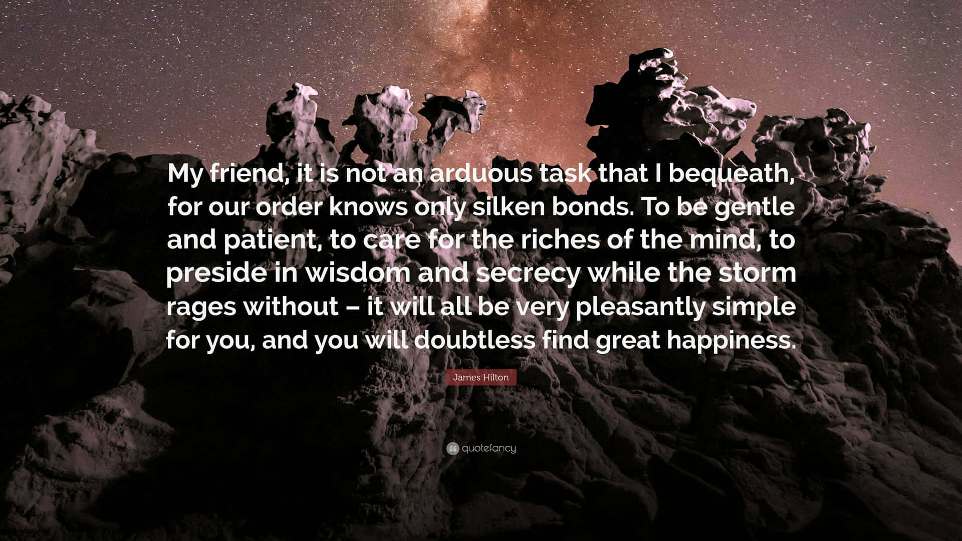 Arduous Road To Happiness Background