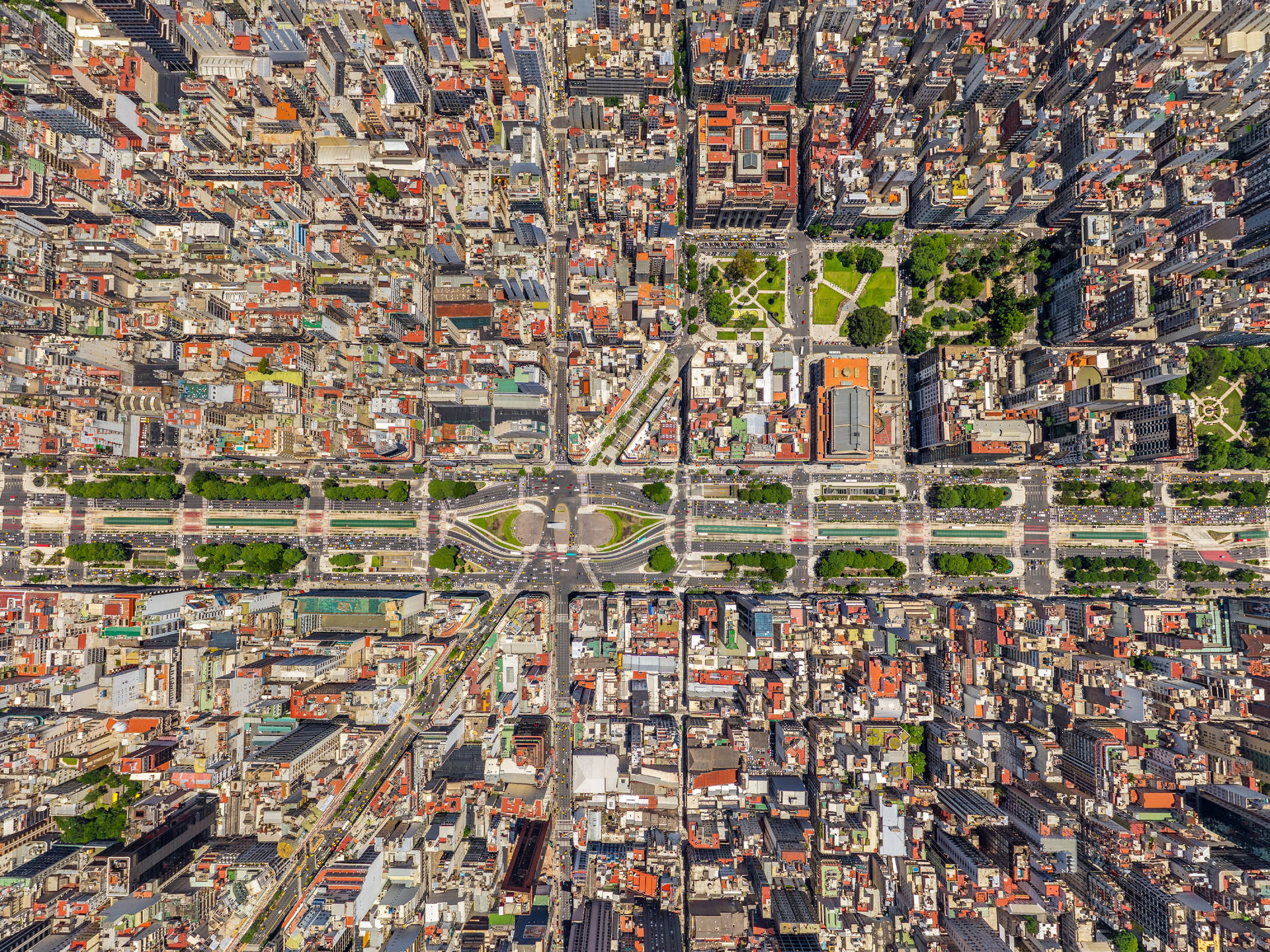 Argentina Buenos Aires Aerial Background