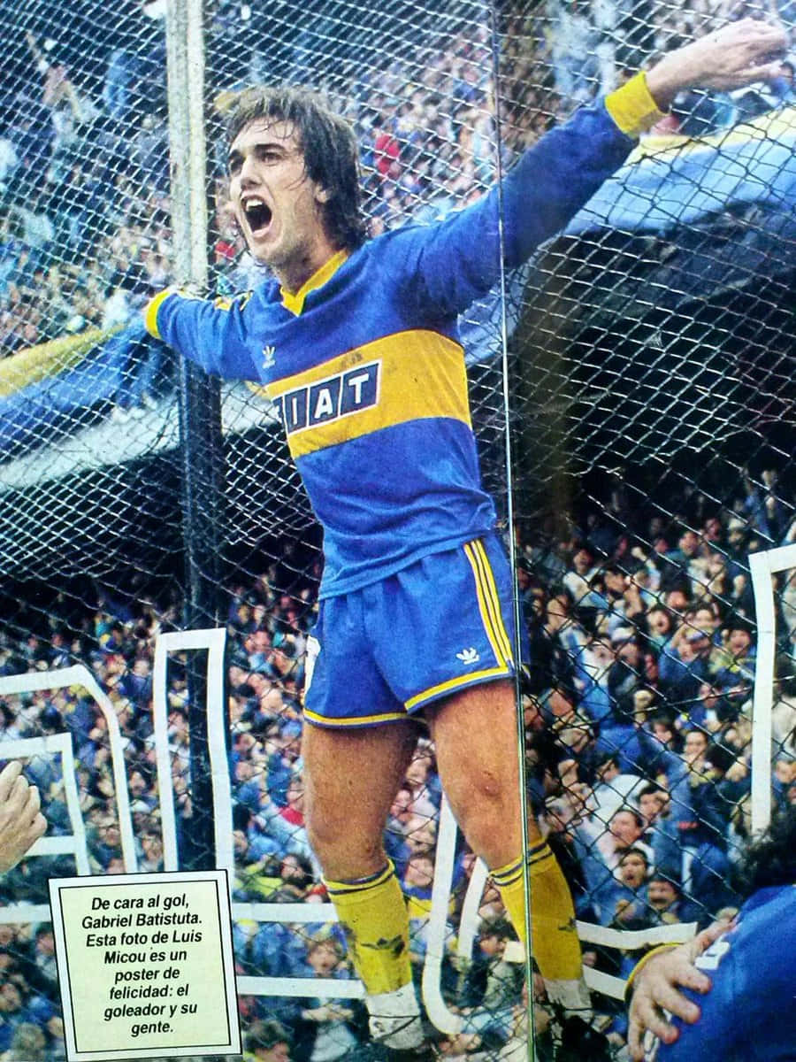 Argentina Football Player Gabriel Batistuta Background