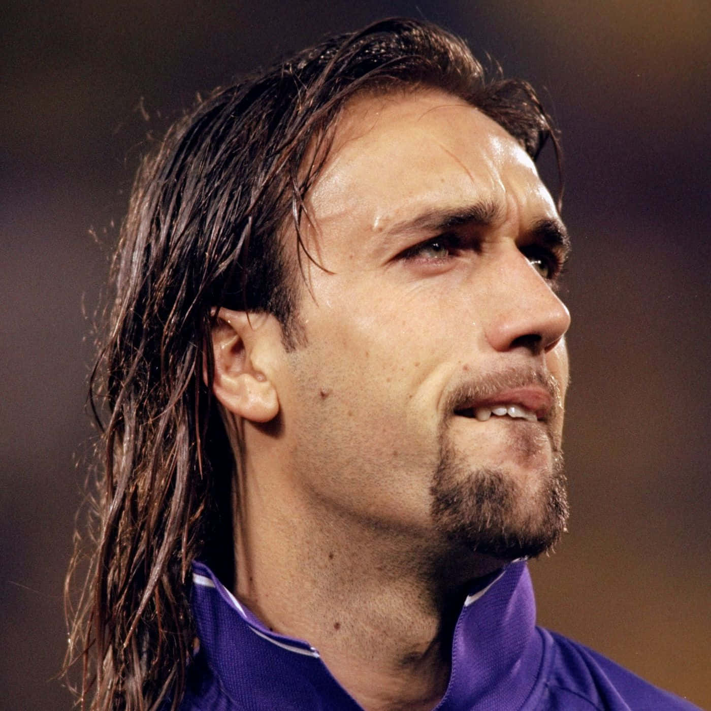 Argentina Footballer Gabriel Batistuta Close Up Background
