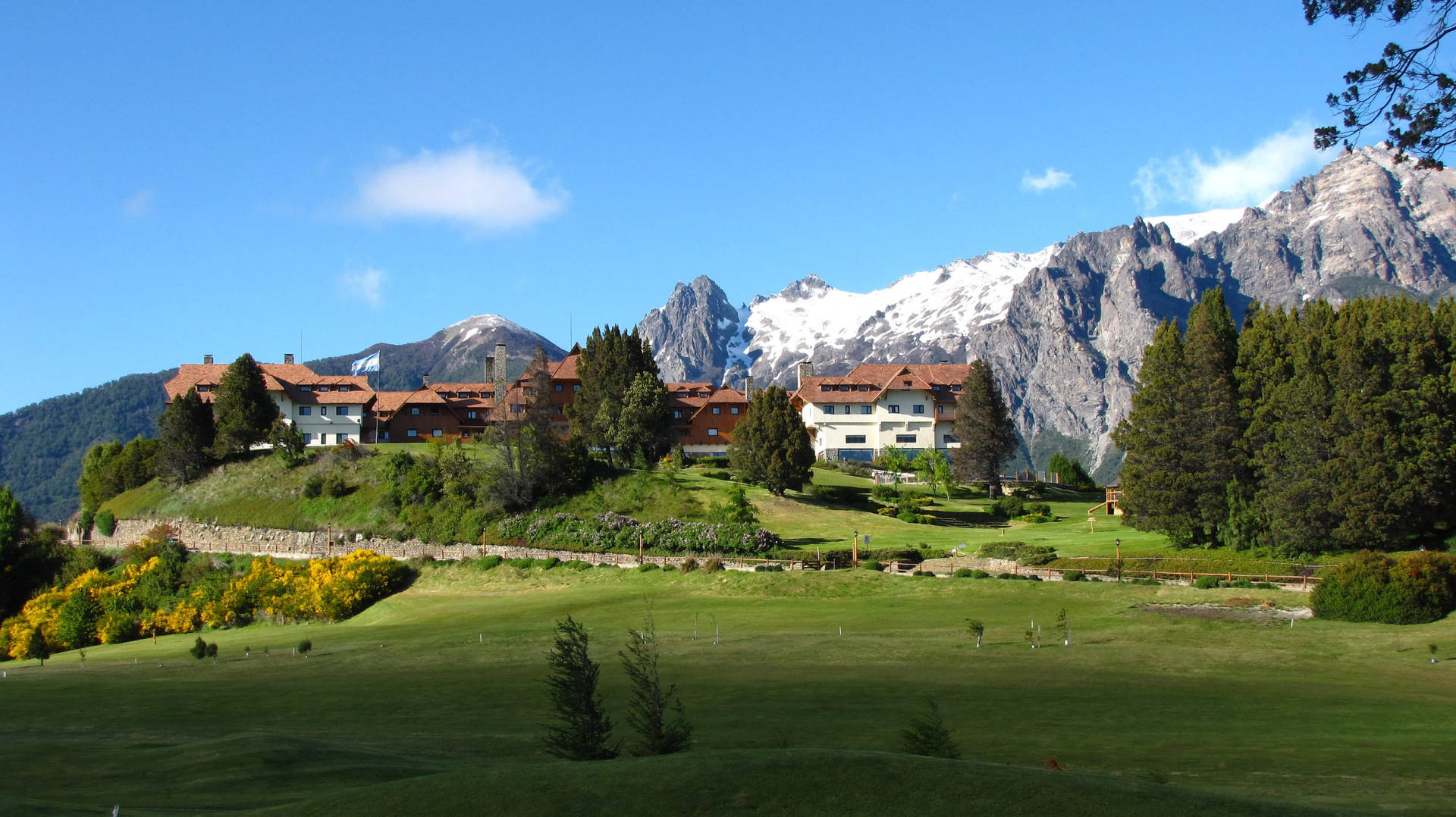 Argentina Llao Llao Hotel Background