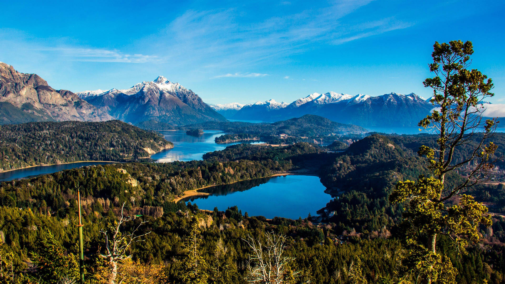 Argentina Nahuel Huapi Park Background