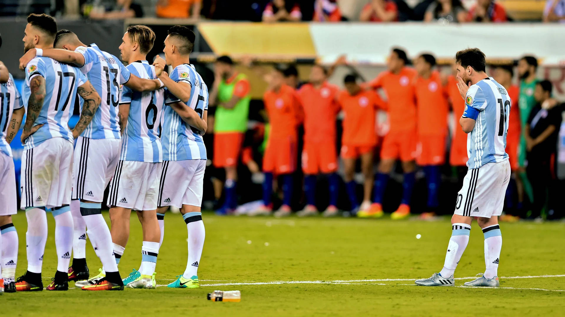 Argentina National Football Team In-game Shot Background