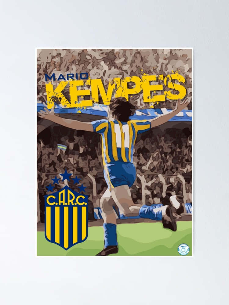 Argentina Star Mario Kempes Background