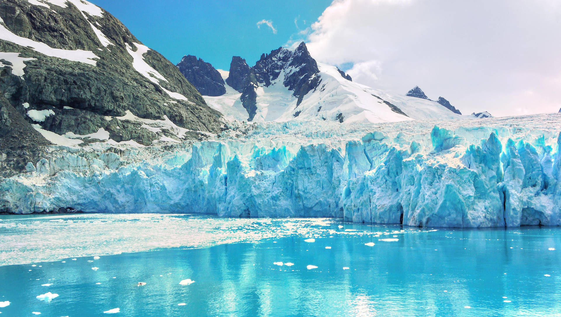 Argentine Patagonia South America Glaciers Background