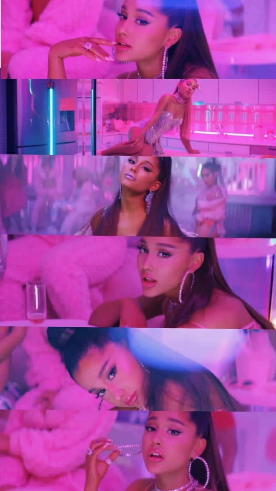 Ariana Grande 7 Rings Music Video Background