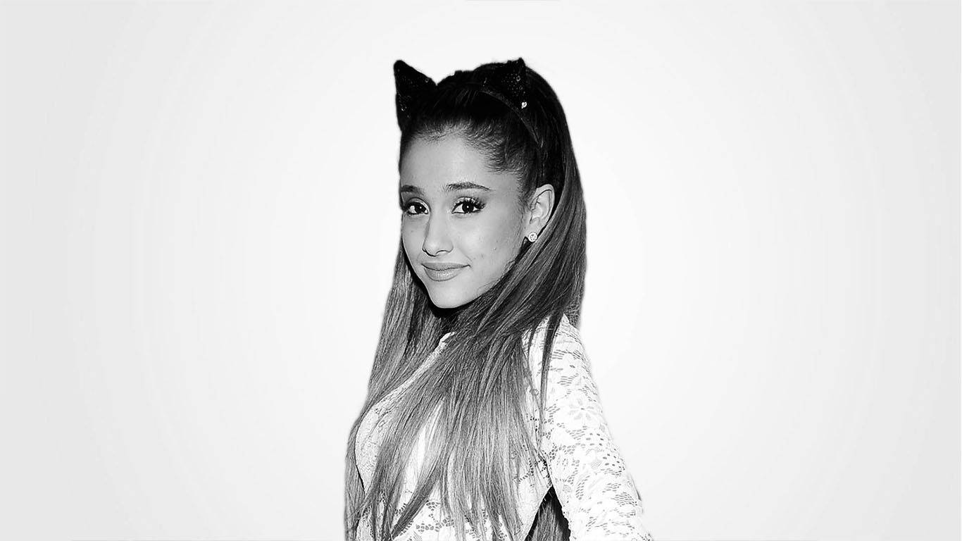 Ariana Grande Cat Ears Background
