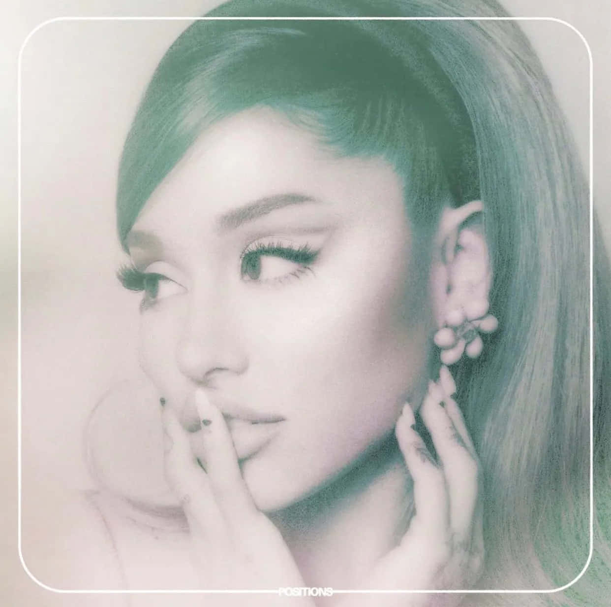 Ariana Grande Positions Album Cover Background