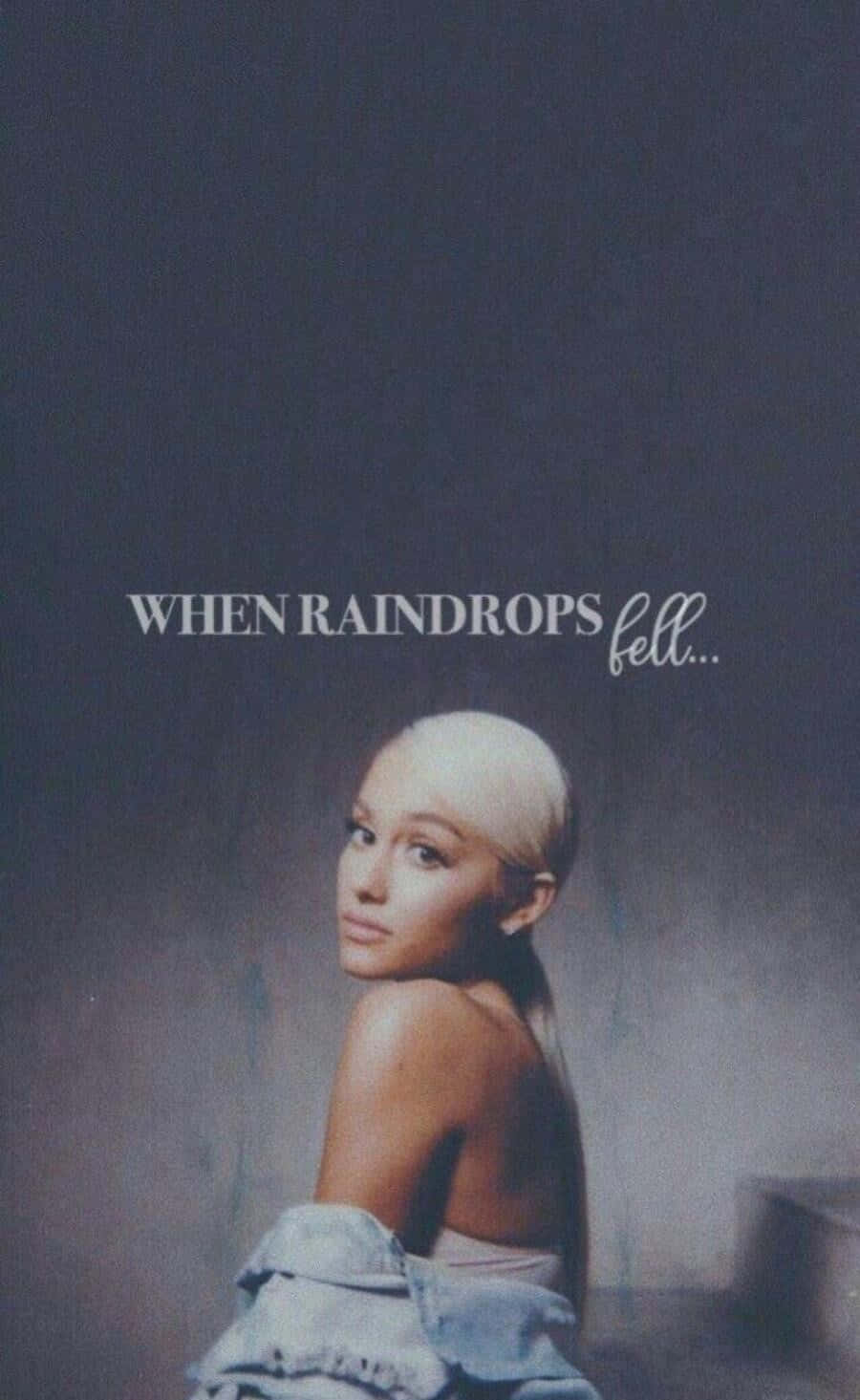 Ariana Grande's Mesmerizing Aesthetic Background