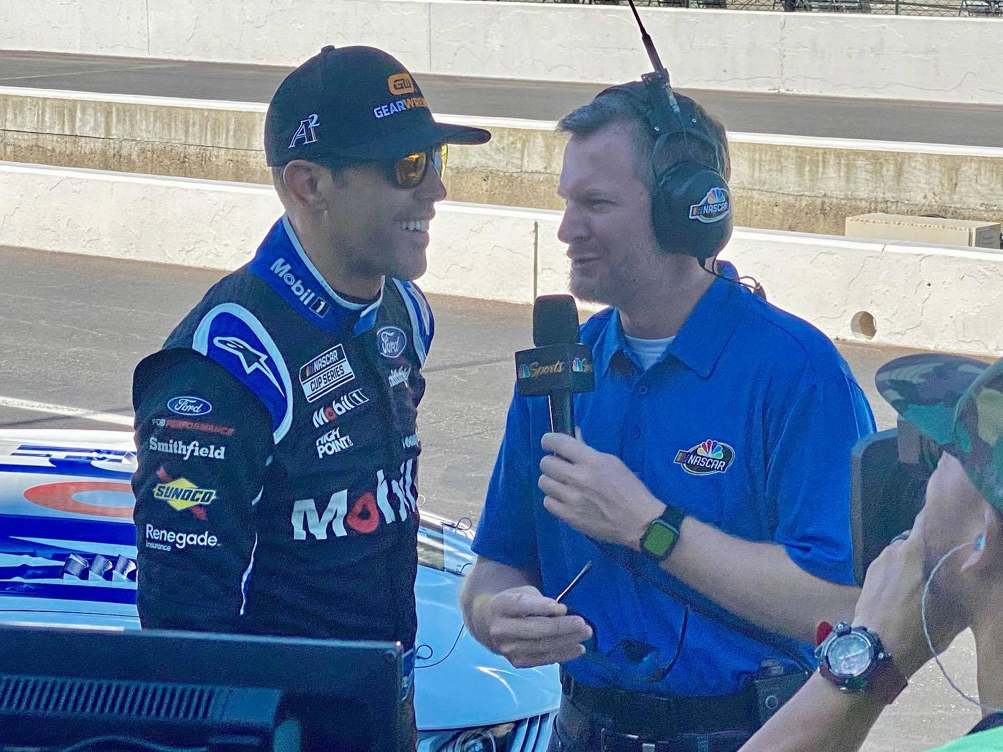 Aric Almirola Interview