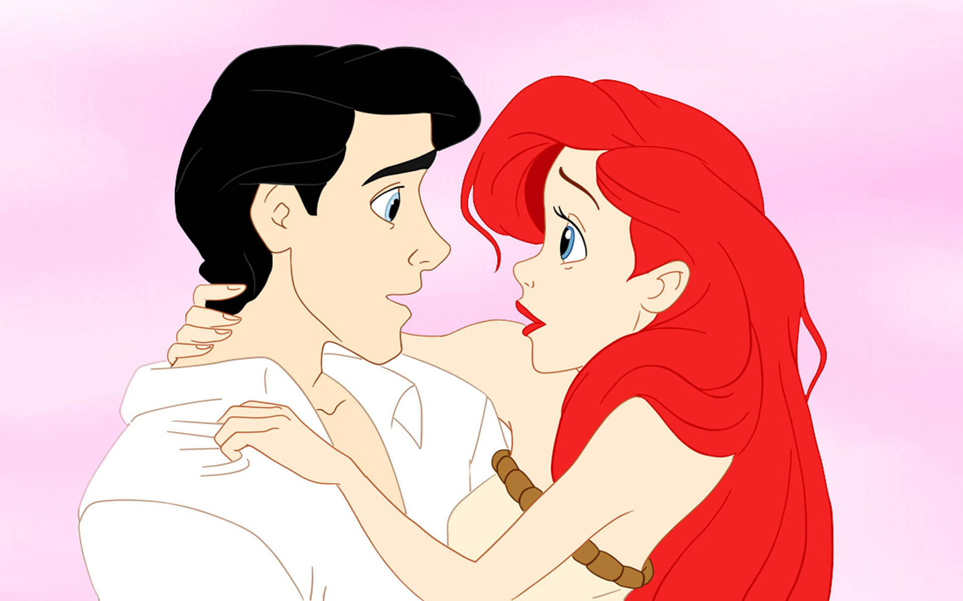 Ariel And Eric Background