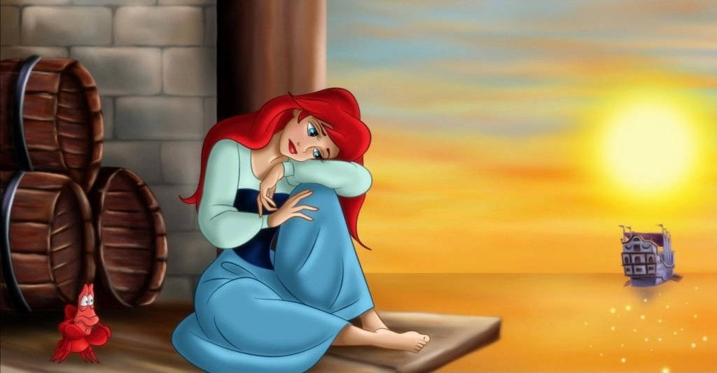 Ariel Beautiful Princess Background