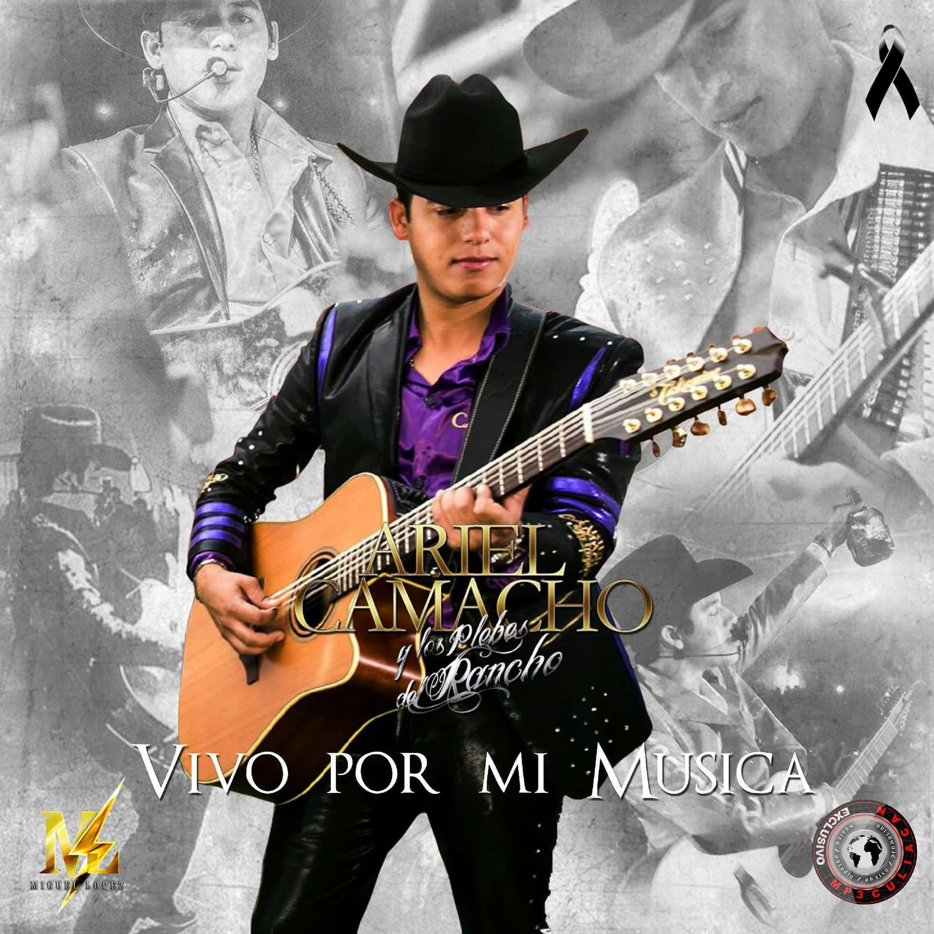 Ariel Camacho Performing On Stage Background