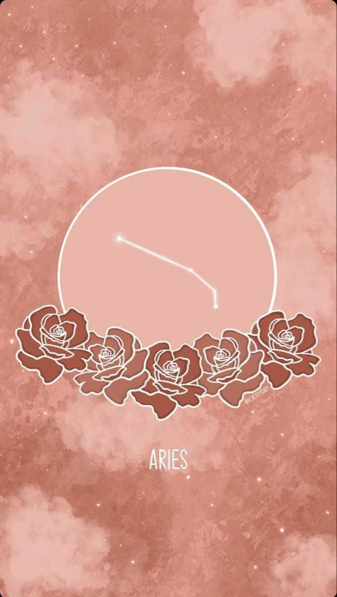 Aries Iphone Mixed Media Art Background