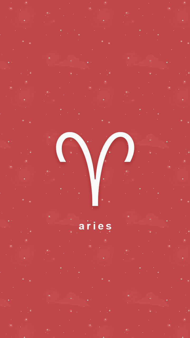 Aries Iphone Red Background