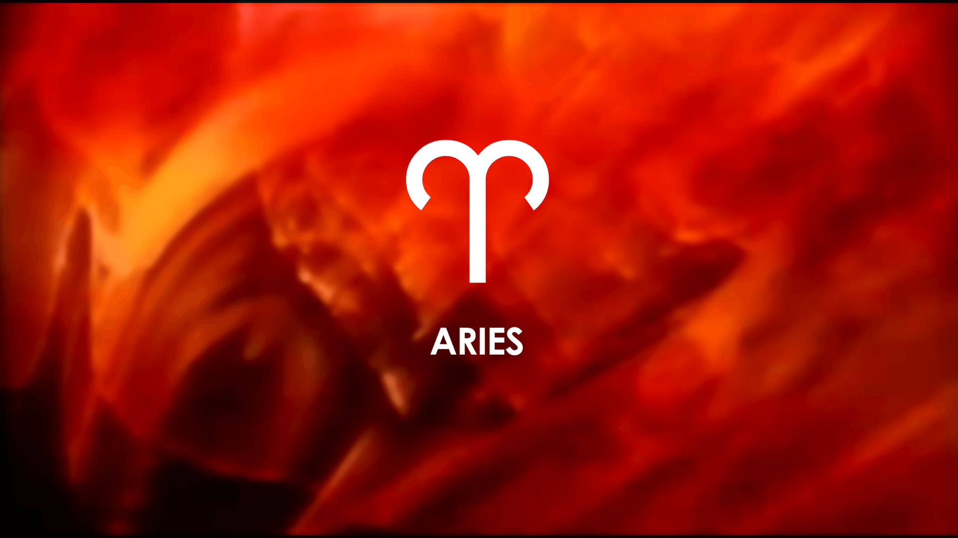 Aries Zodiac Sign Fire Aesthetic