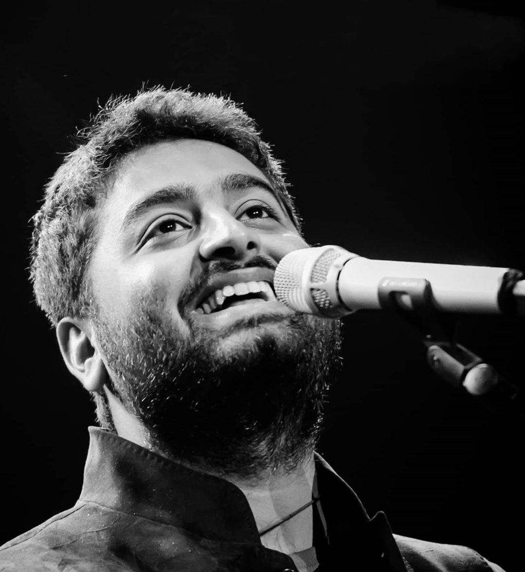 Arijit Singh Handsome Face Background