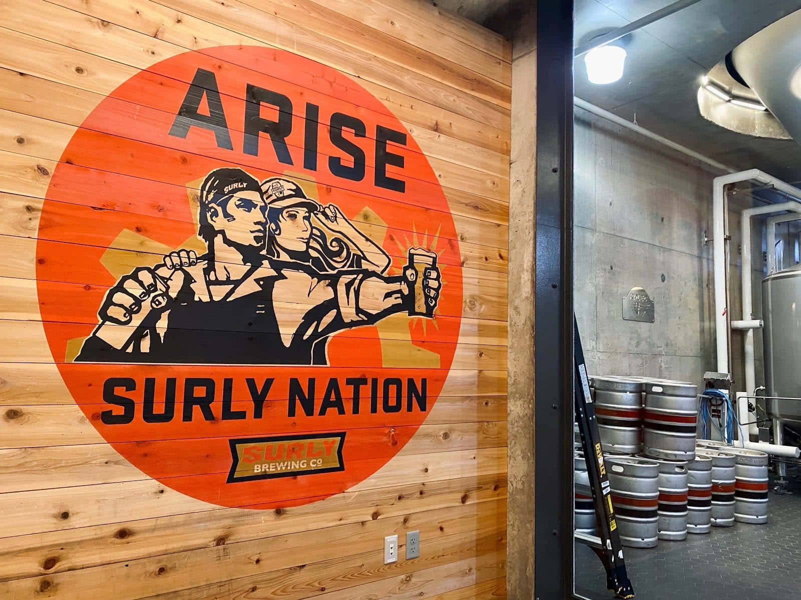 Arise Surly Nation Mural Background