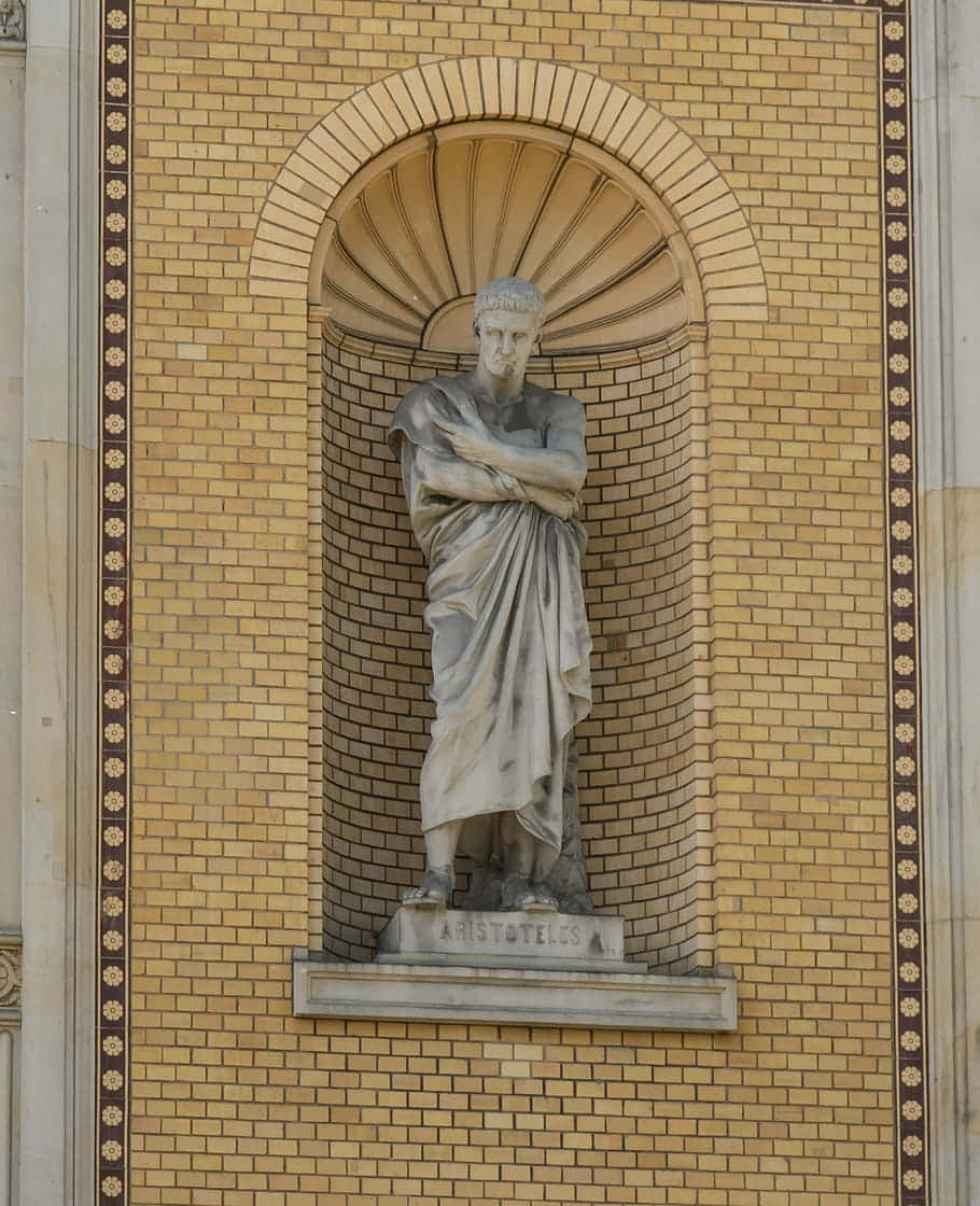 Aristotle, The Beacon Of Knowledge Background