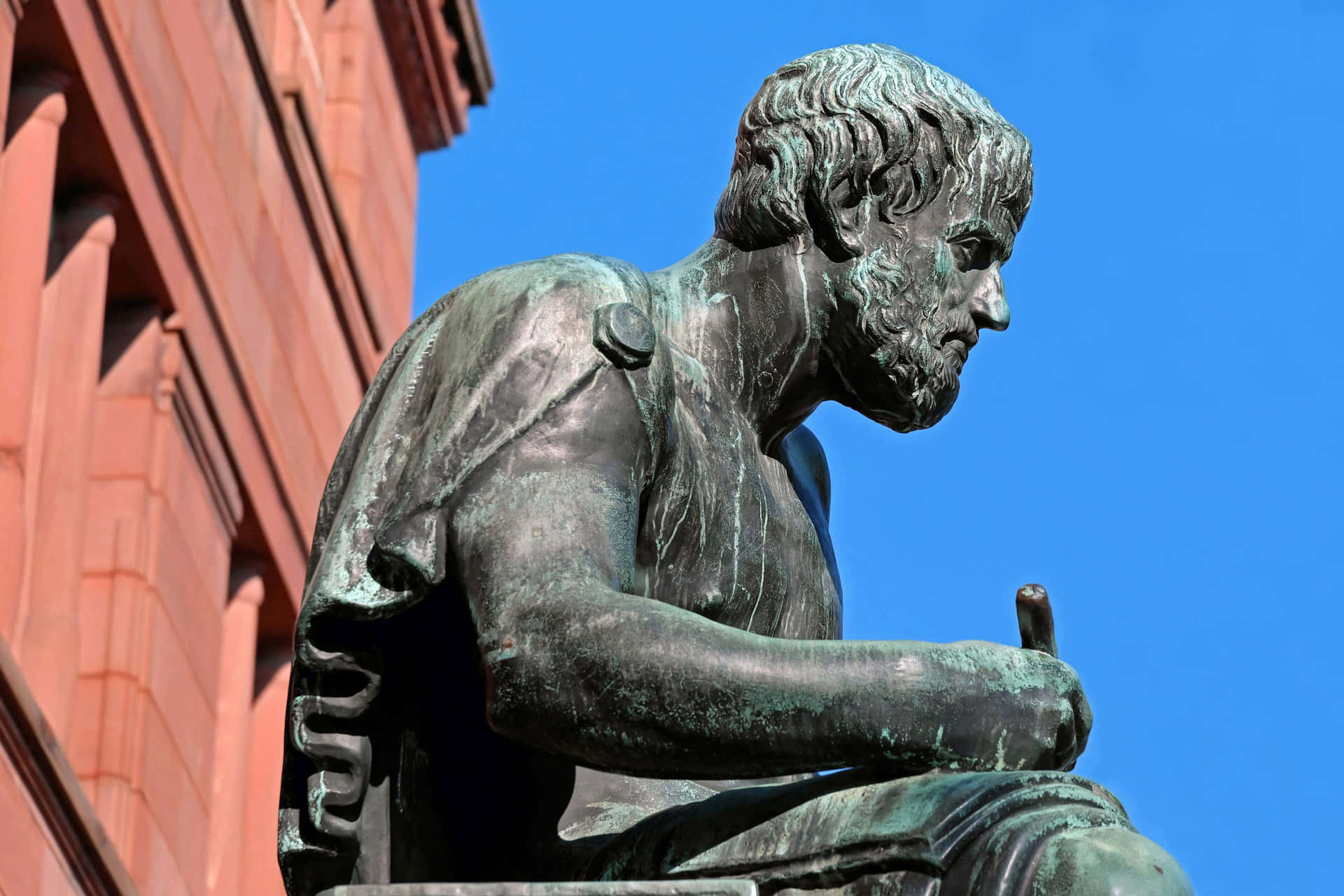 Aristotle - The Emblem Of Wisdom Background