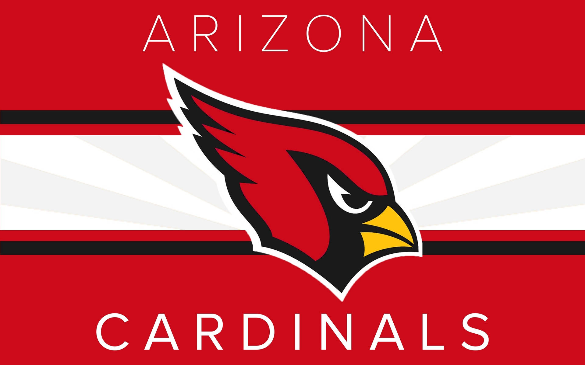 Arizona Cardinals Big Red Flag Background