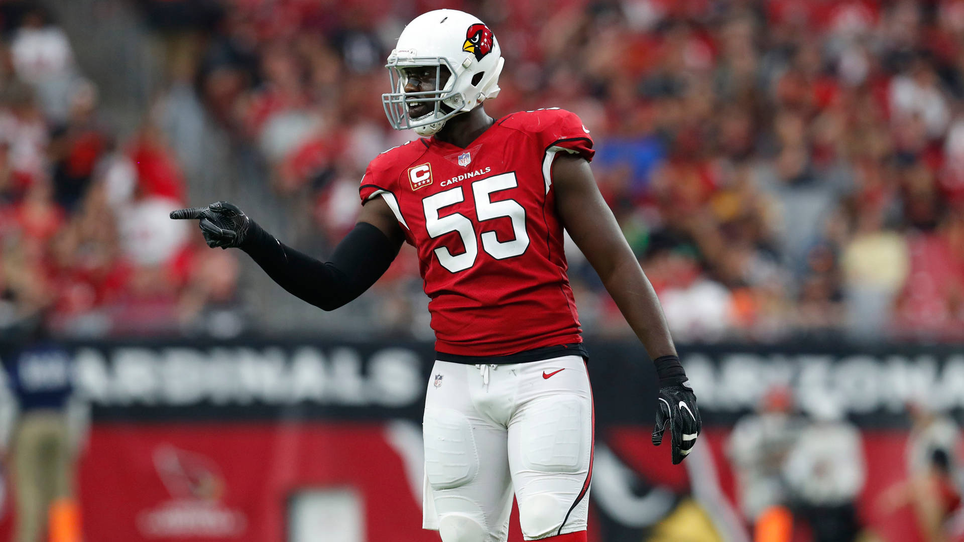 Arizona Cardinals Chandler Jones Background