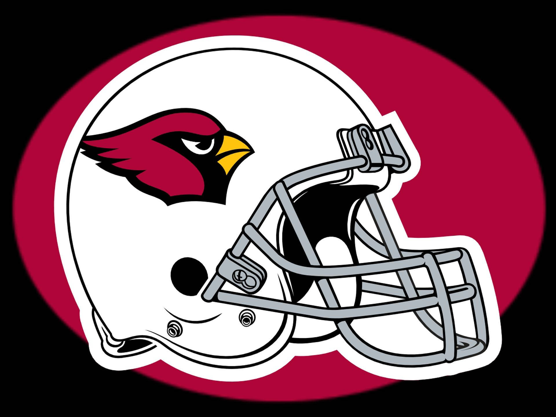 Arizona Cardinals Red Bird Helmet