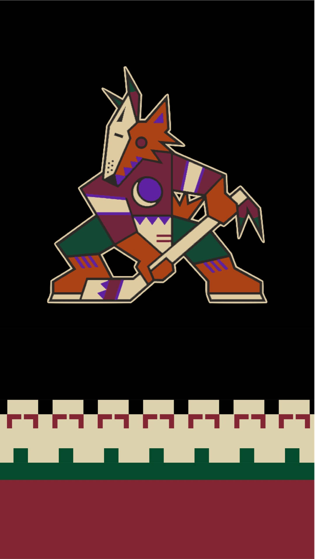 Arizona Coyotes Colorful Symbol